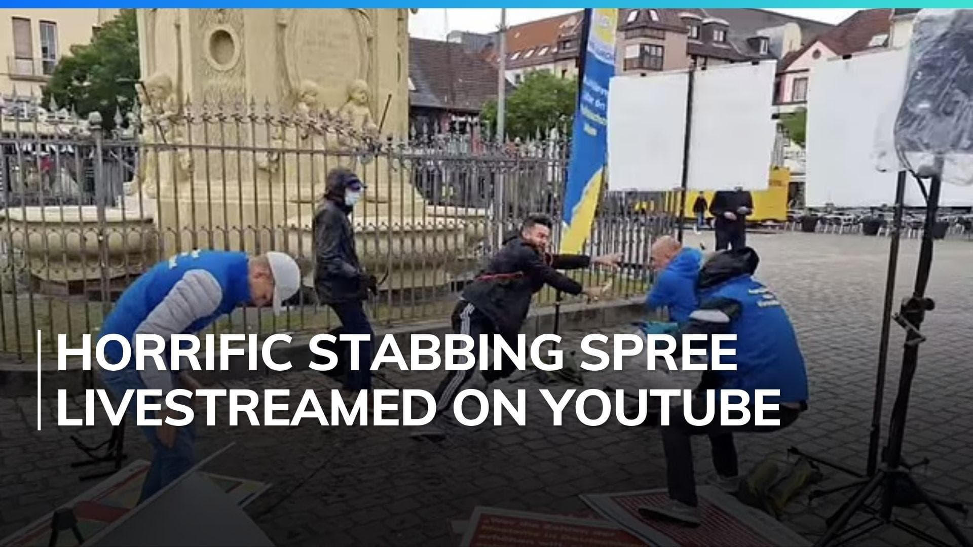 Far-right anti-Islam activist among several stabbed in Germany; incident livestreamed