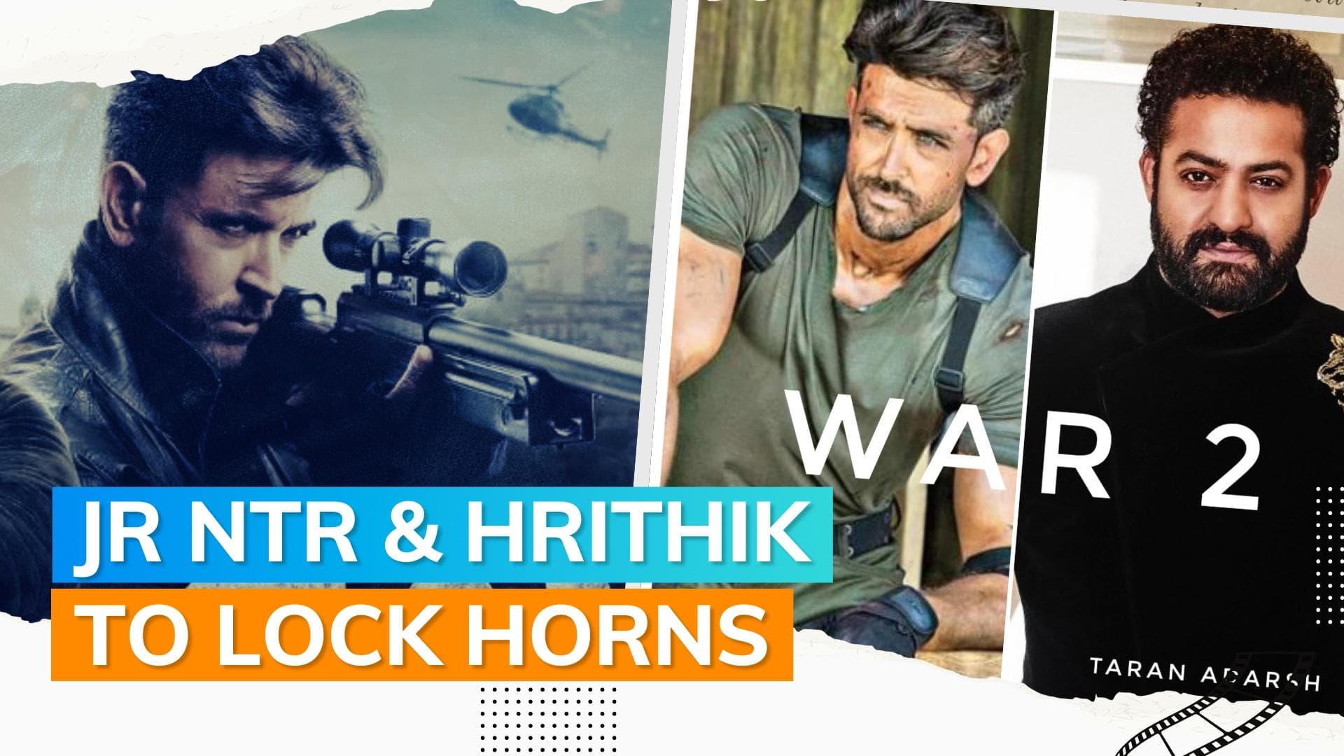 'War 2': Jr NTR to join Hrithik Roshan in the action-thriller