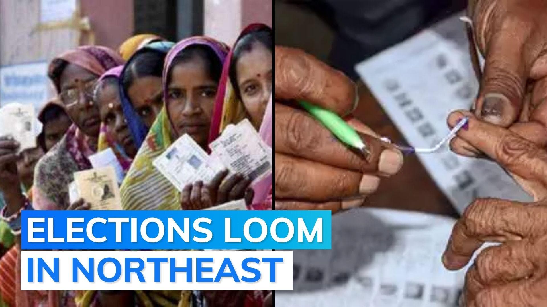 Election date announcement today for Nagaland, Meghalaya, Tripura Assembly polls