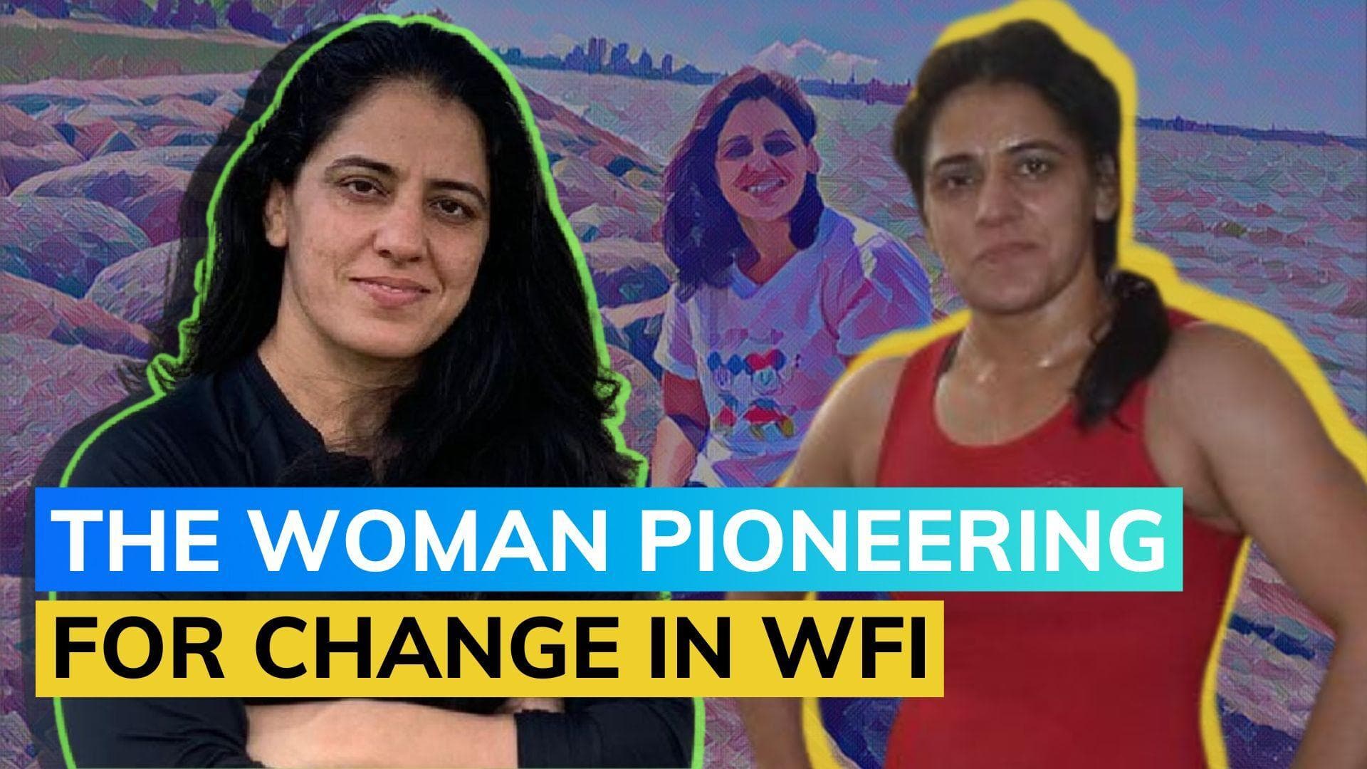 Anita Sheoran: Only female contender in race to succeed Brij Bhushan Singh as WFI President