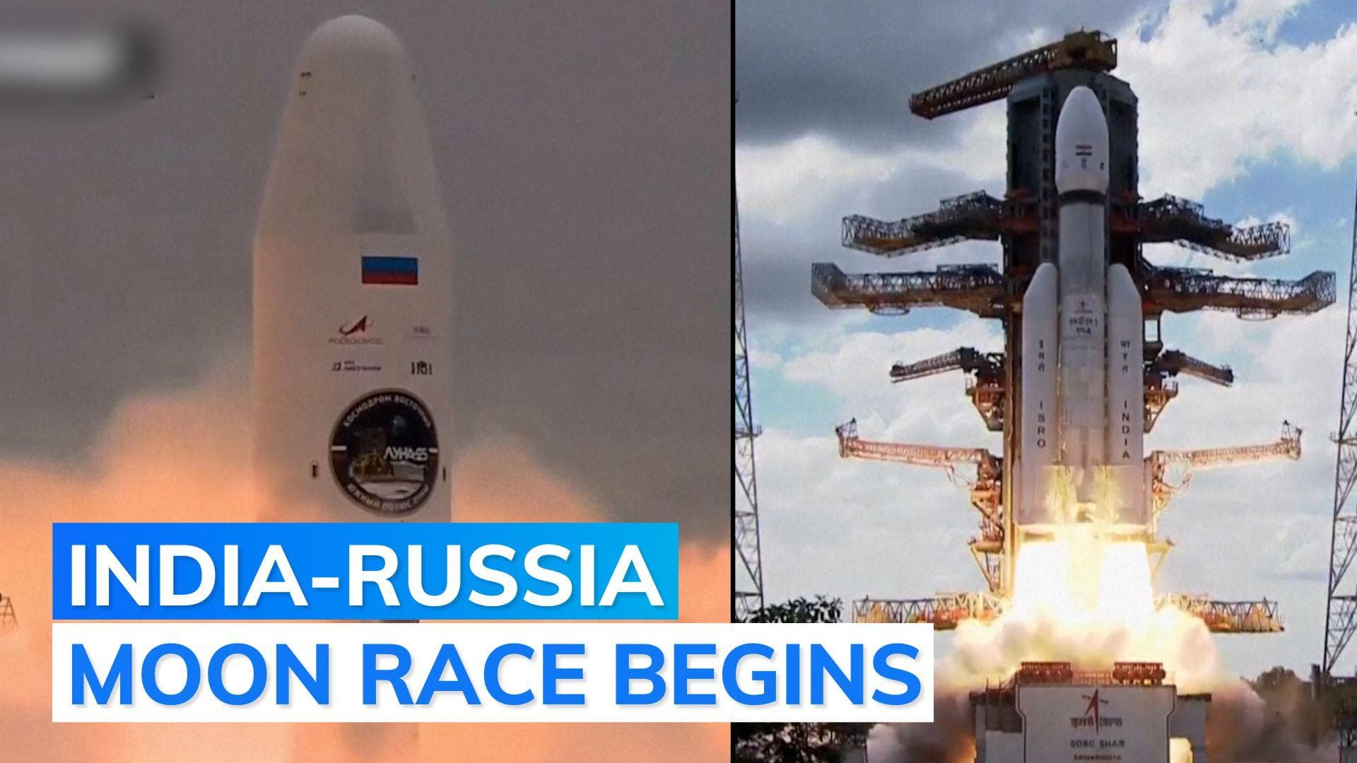 Russia launches lunar module as India’s Chandrayaan-3 nears moon landing