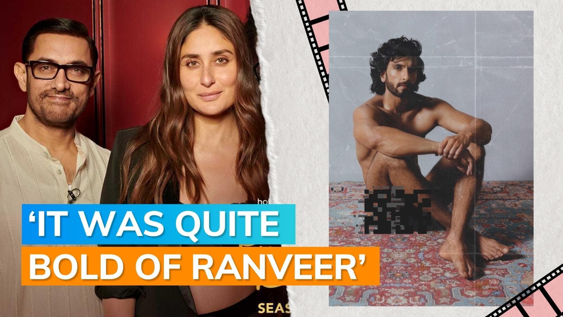‘Koffee with Karan 7’: Aamir Khan and Kareena Kapoor Khan react to Ranveer’s nude photoshoot 