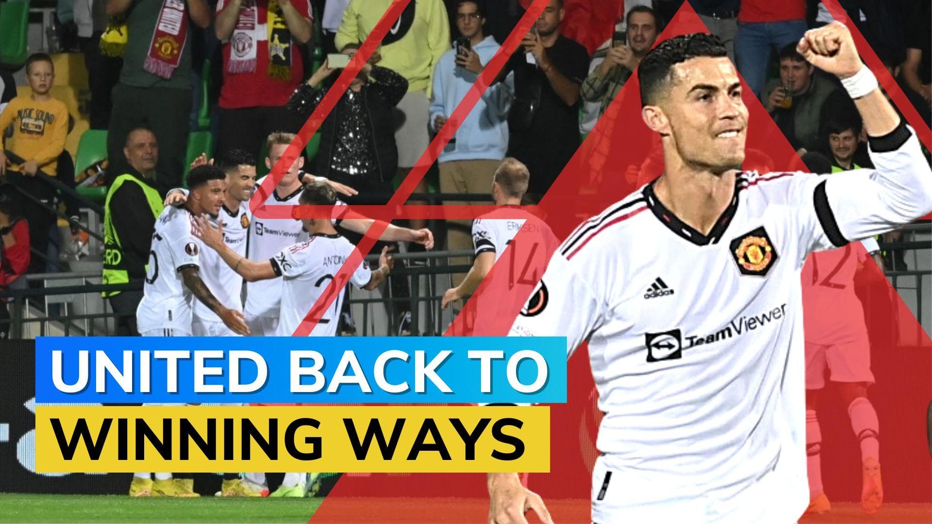 Europa League: Cristiano Ronaldo on target in Manchester United’s victory over Sheriff Tiraspol