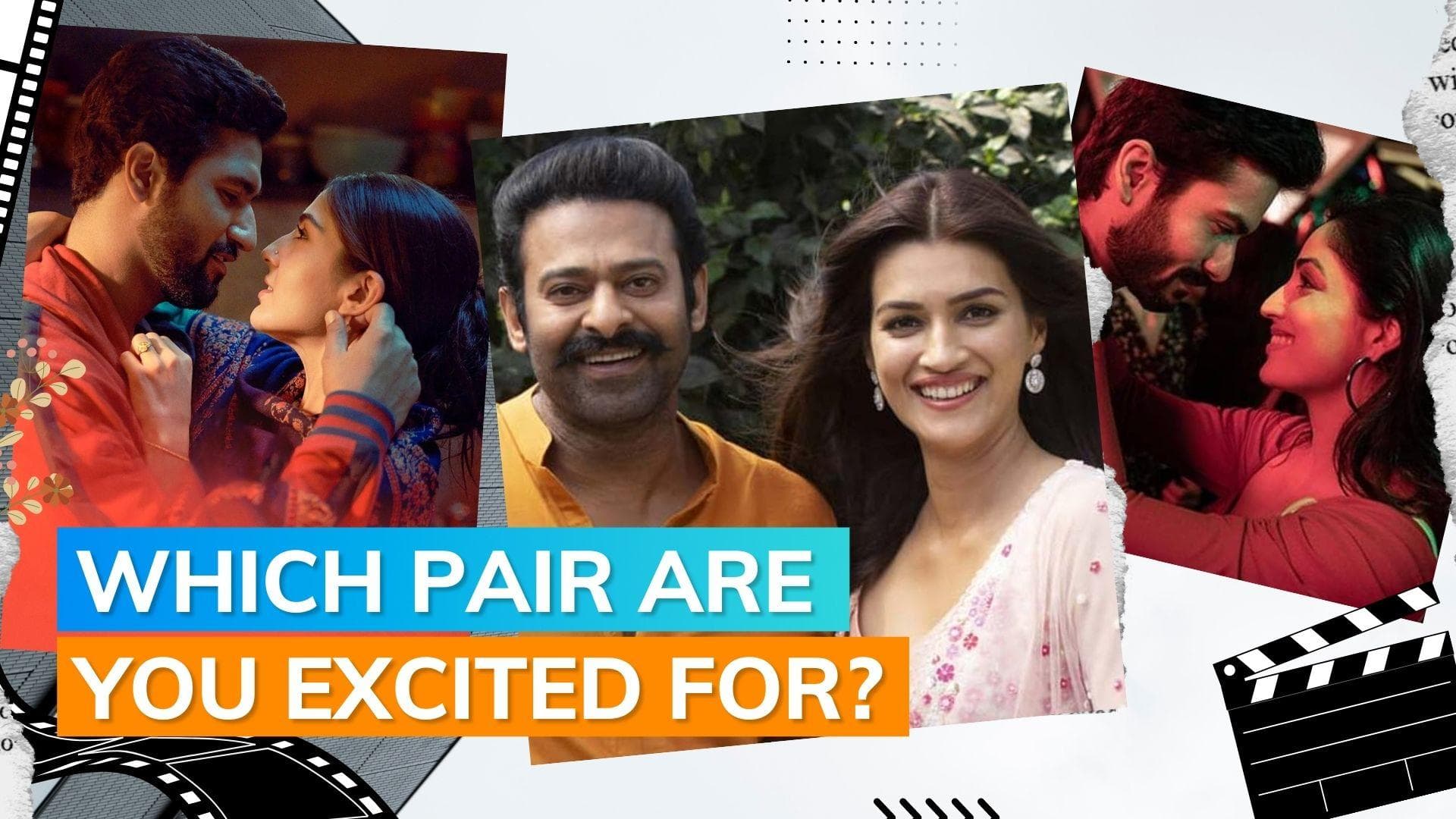 Kriti Sanon-Prabhas to Ranbir Kapoor-Rashmika Mandanna: Fresh pairs to look forward to in 2023