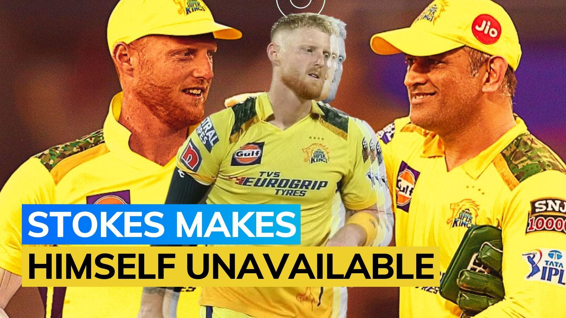 England cricketer Ben Stokes to miss IPL 2024, confirms Chennai Super Kings