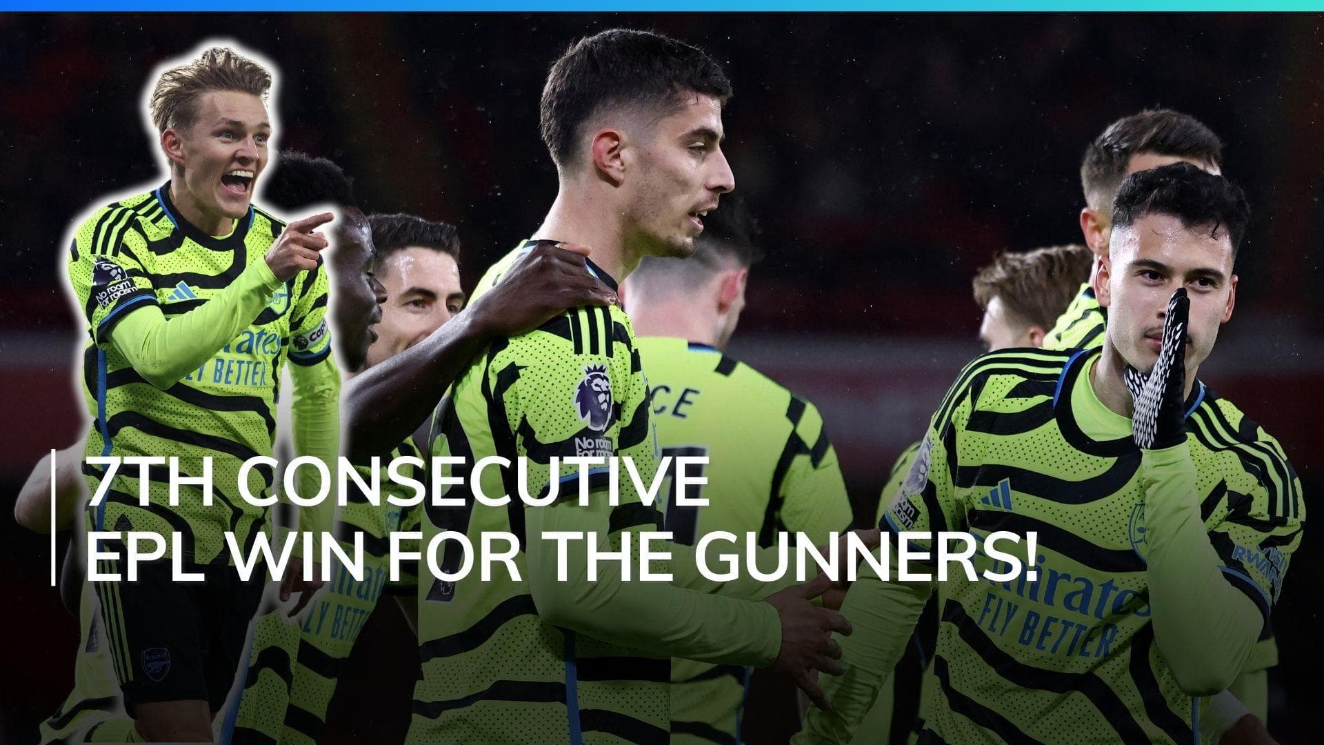 Arsenal thrash Sheffield United 6-0 to keep Premier League title hopes alive