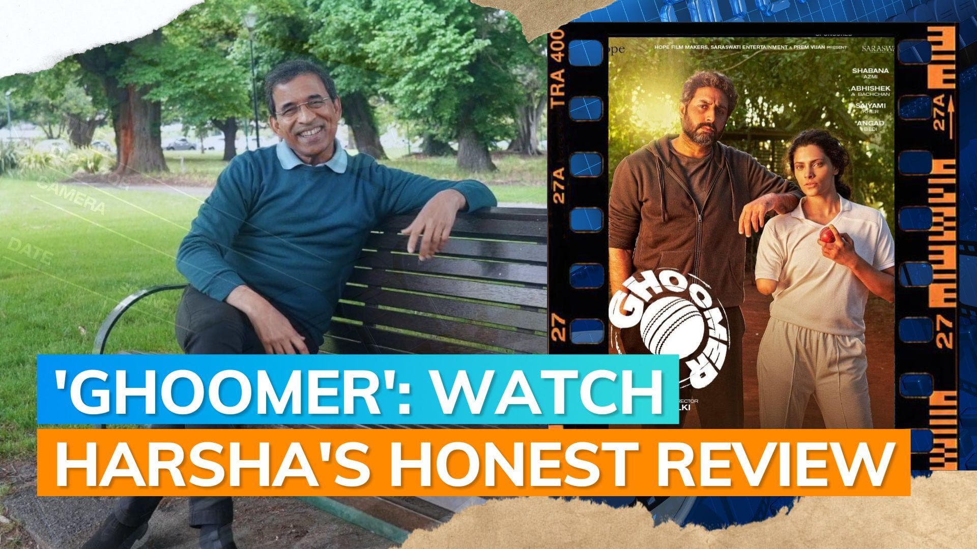 ‘Ghoomer’: Harsha Bhogle reviews Abhishek Bachchan and Saiyami Kher starrer; shares why he was uneasy 