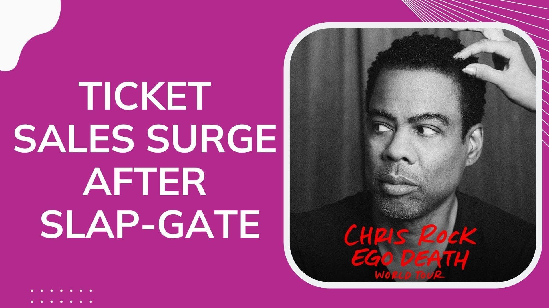 Chris Rock’s comedy tour ticket prices skyrocket after Will Smith's Oscar slap drama