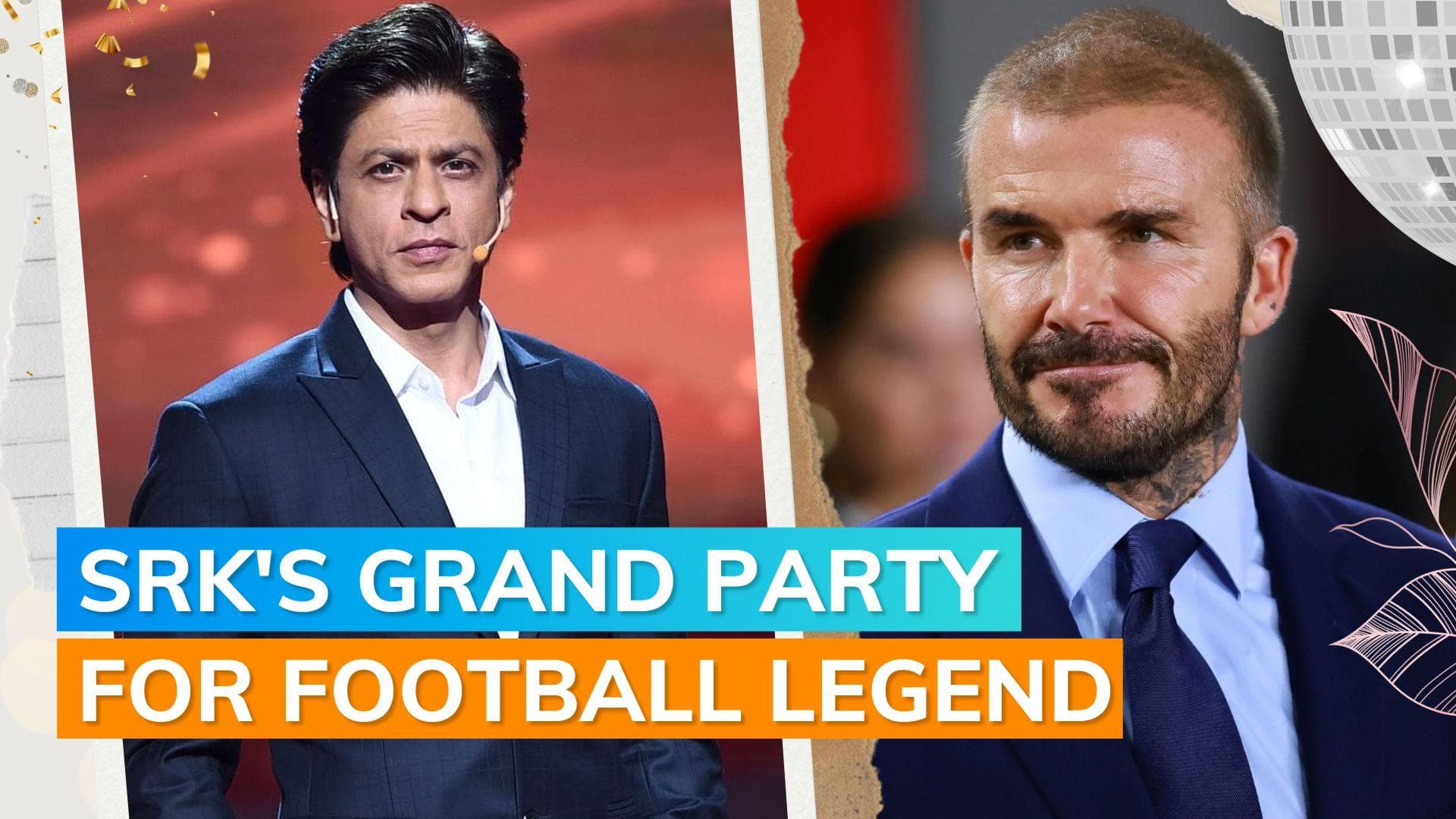 Shah Rukh Khan hosts private bash for David Beckham at Mannat before he leaves Mumbai