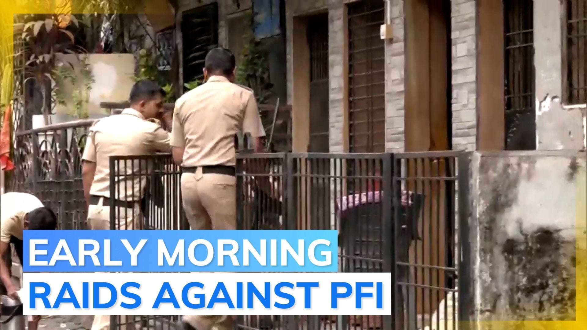 NIA conducts raids against PFI in multiple states