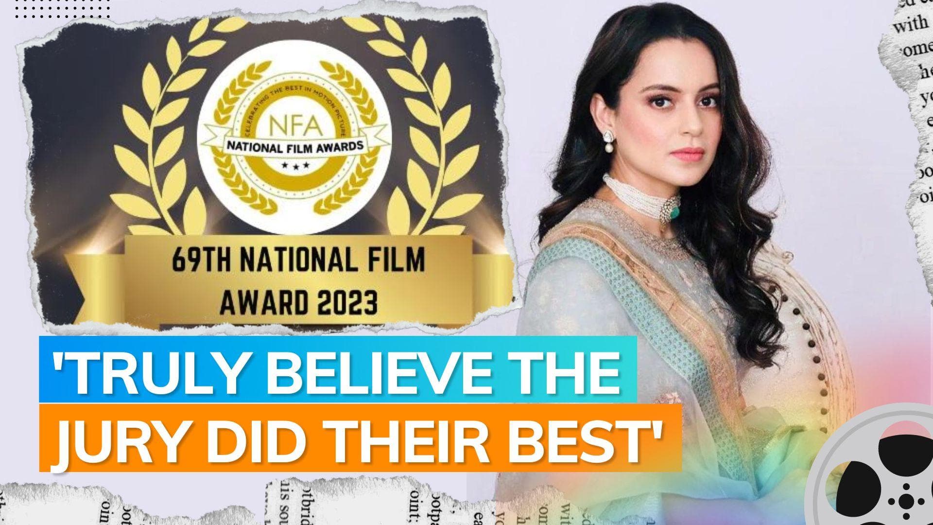 Kangana Ranaut reacts to ‘Thalaivii’ not winning National Film Award; says 'art is subjective'