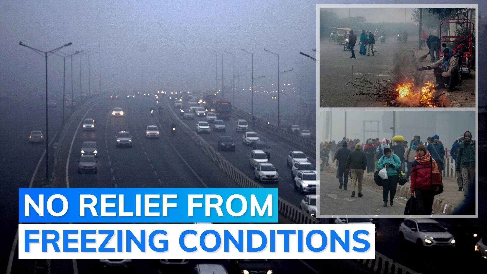 Cold wave: Delhi colder than most places in Himachal, Uttarakhand