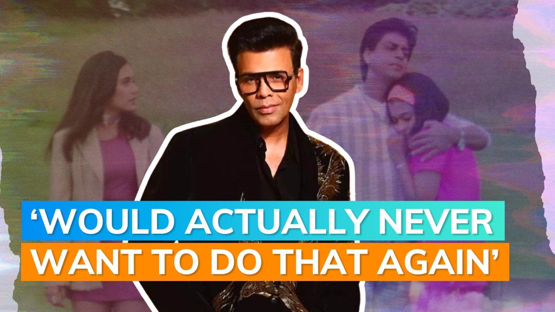 Karan Johar addresses ‘Kuch Kuch Hota Hai’s flawed ‘gender politics’; mocks Shah Rukh Khan’s dialogue