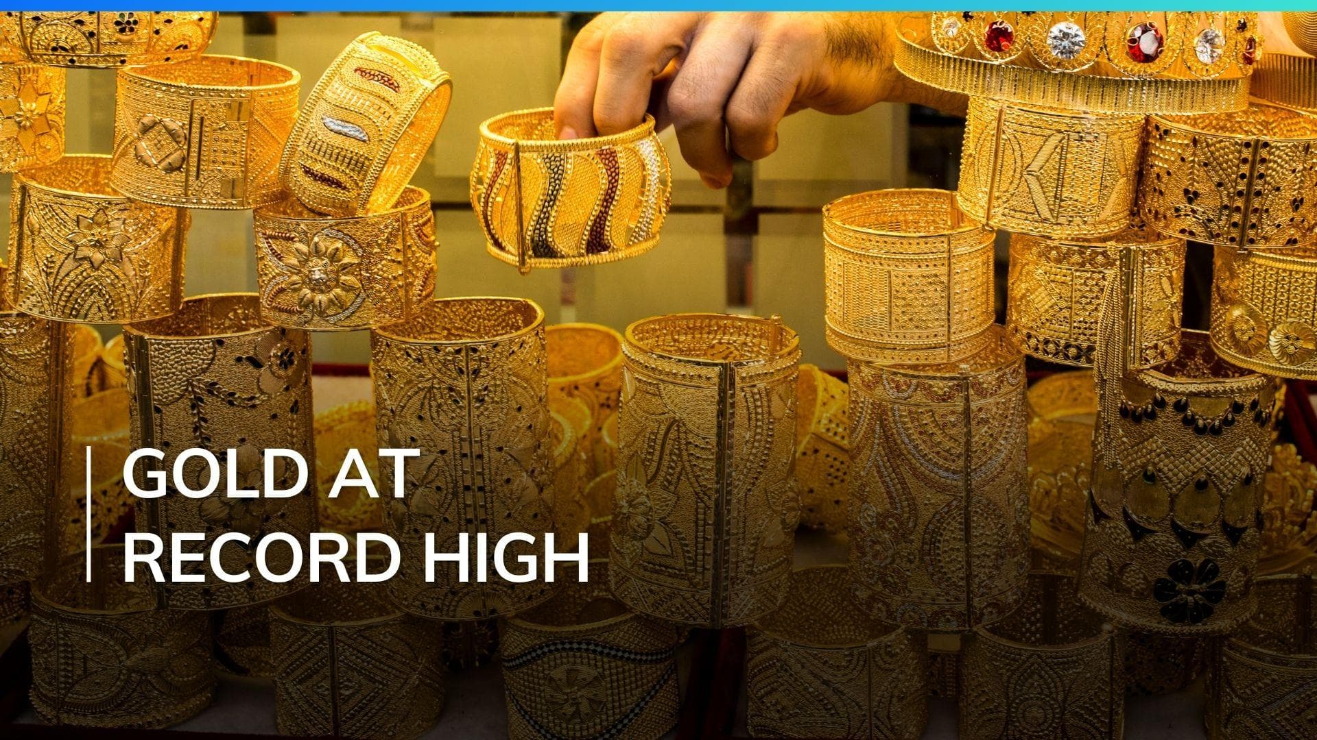 Gold hits another record high on Fed rate cut bets