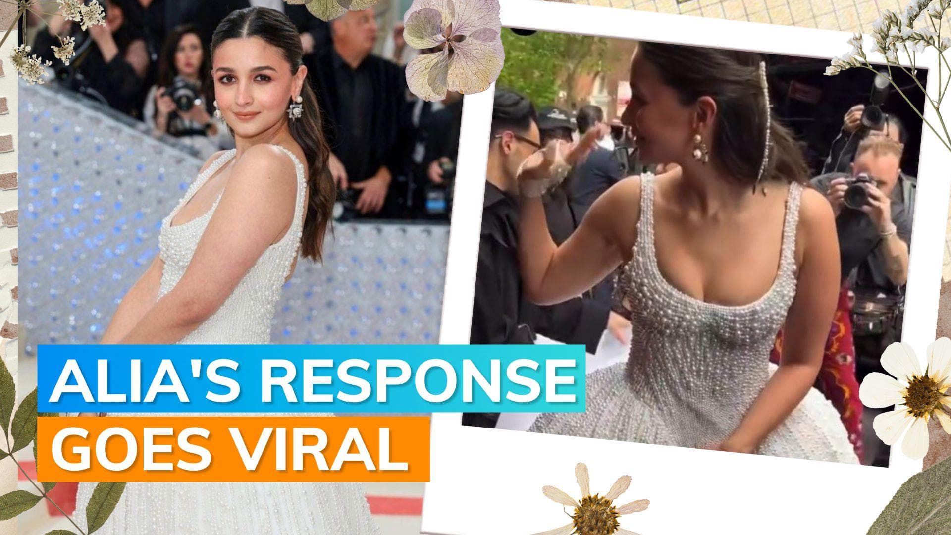 Met Gala 2023: Fans cheer for Alia Bhatt outside venue, scream ‘we love you’; see her response