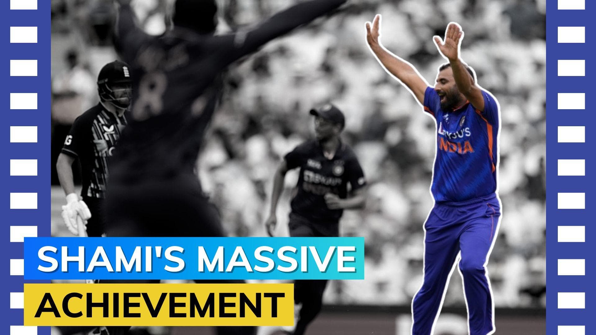 India Vs England: Mohammed Shami becomes fastest Indian bowler to complete 150 ODI wickets