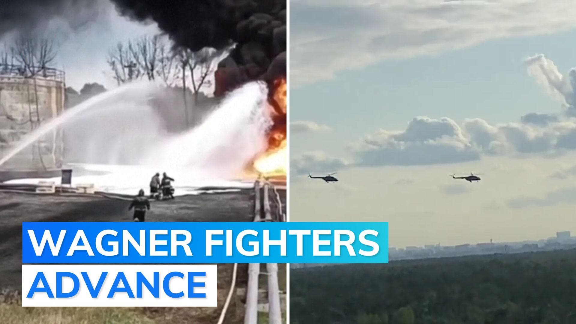 Wagner rebellion | Fuel depot on fire in Russian city of Voronezh