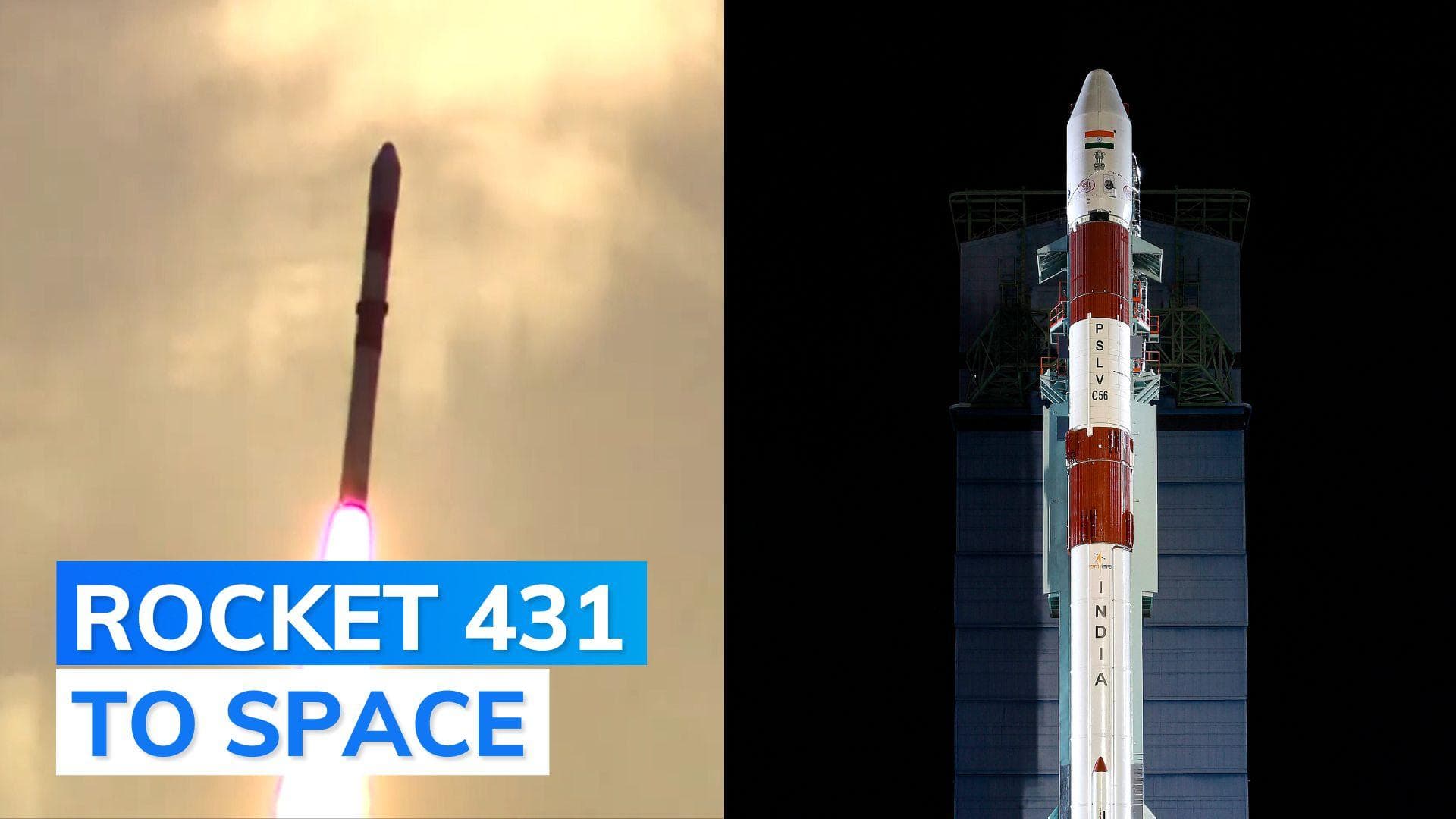 Watch: ISRO launches PSLV-C56 with seven foreign satellites