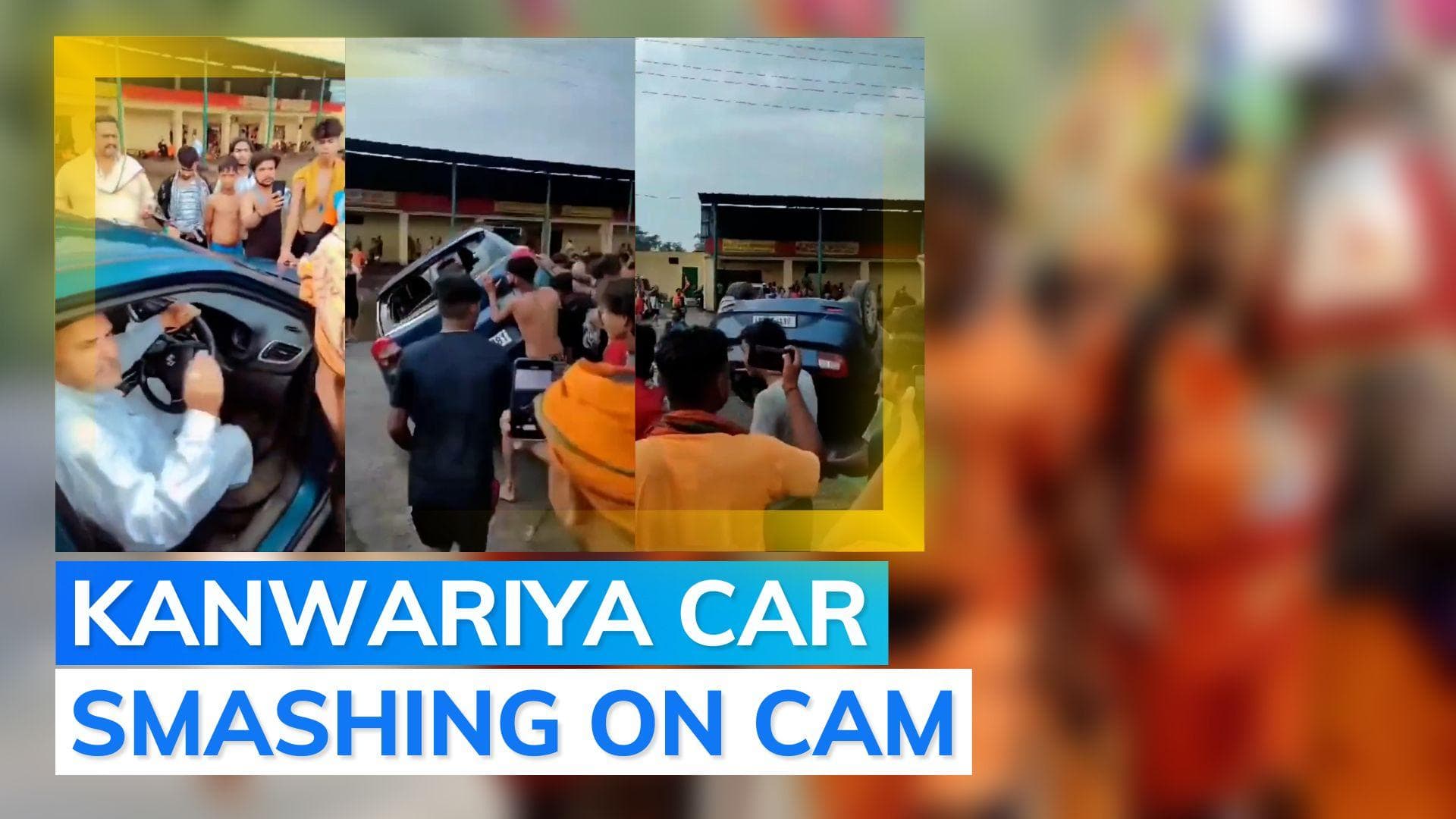 Manhandled by Kanwariyas, man claims they mistook him for Muslim