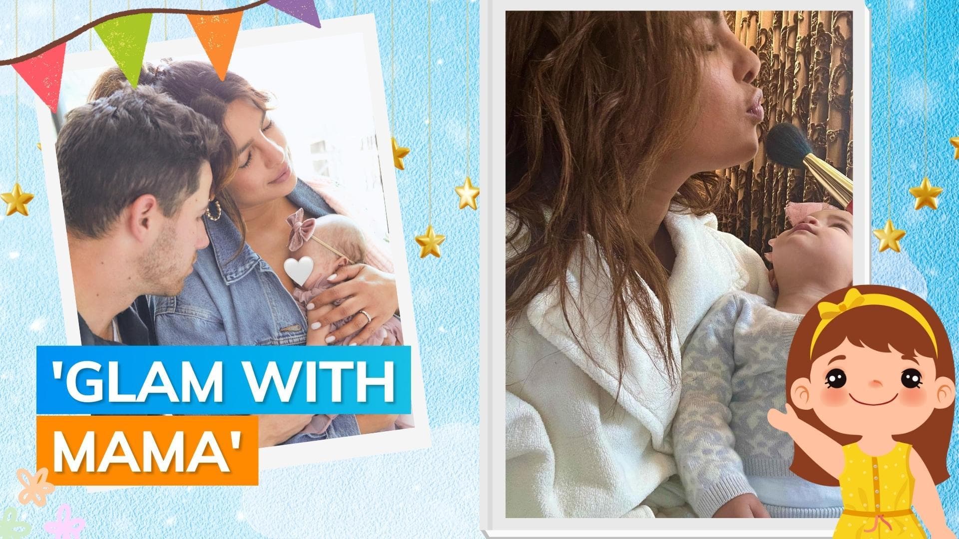 Priyanka Chopra's daughter Malti Marie helps her with makeup in new pic, netizens react