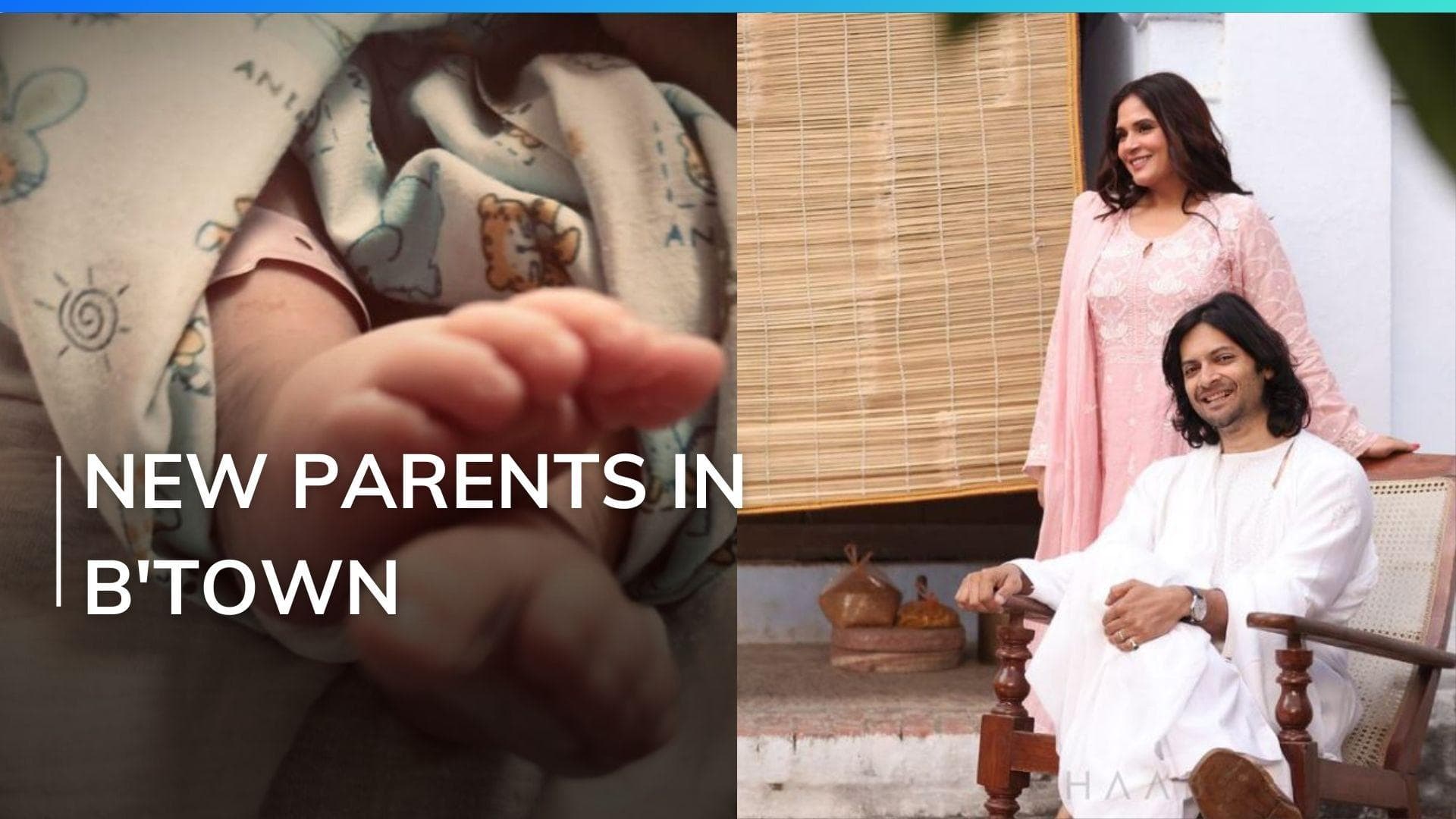 Ali Fazal and Richa Chadha share first photo of their baby girl, Bollywood stars send their love 