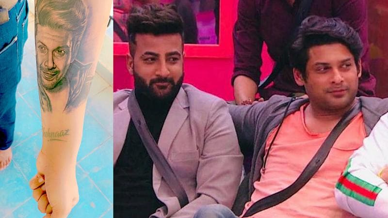 Shehnaaz Gill's brother gets Sidharth Shukla's face tattooed on his arm, see his post