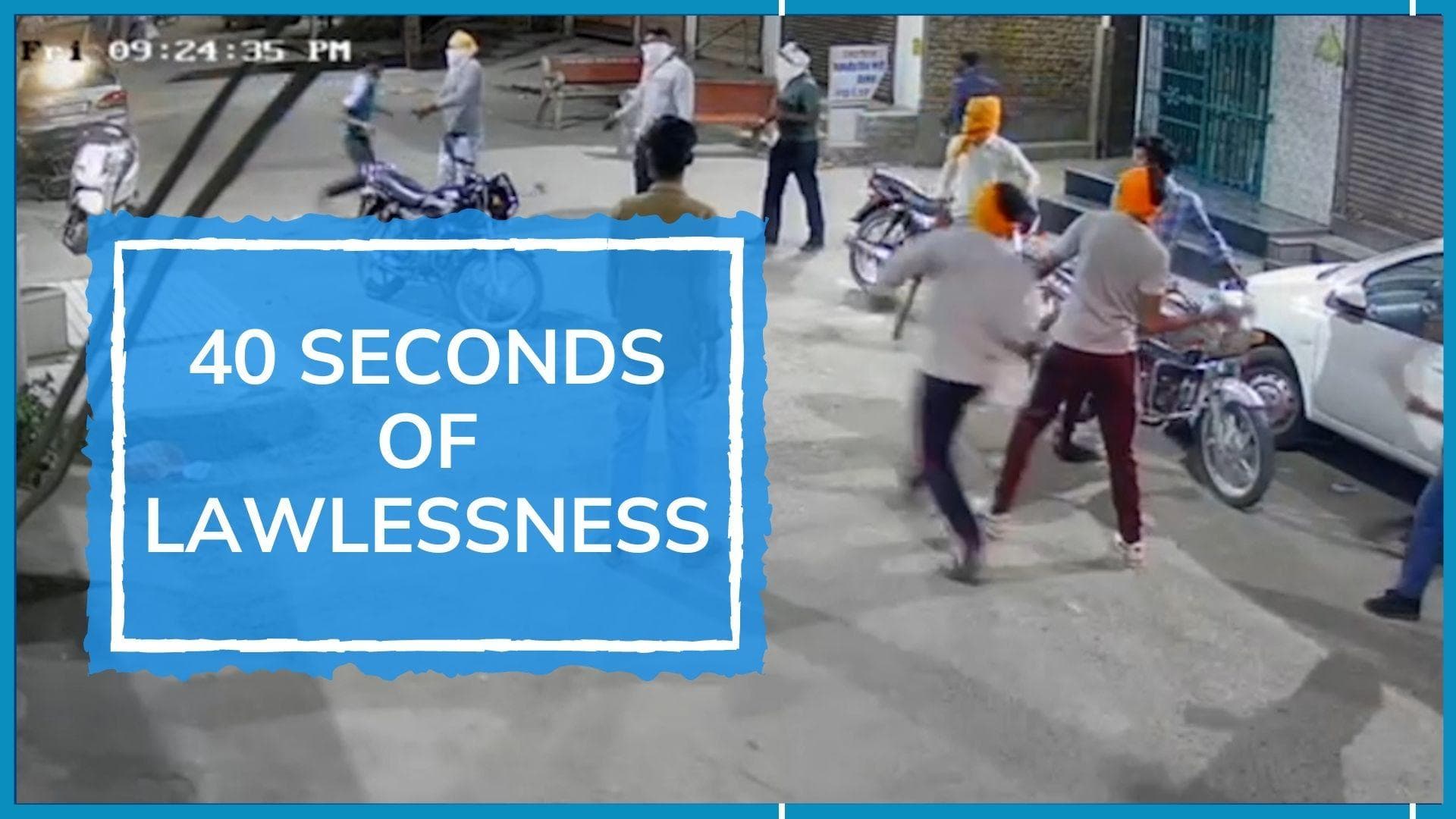 On cam: mob attacks house in Punjab's Amritsar with guns, stones, sticks