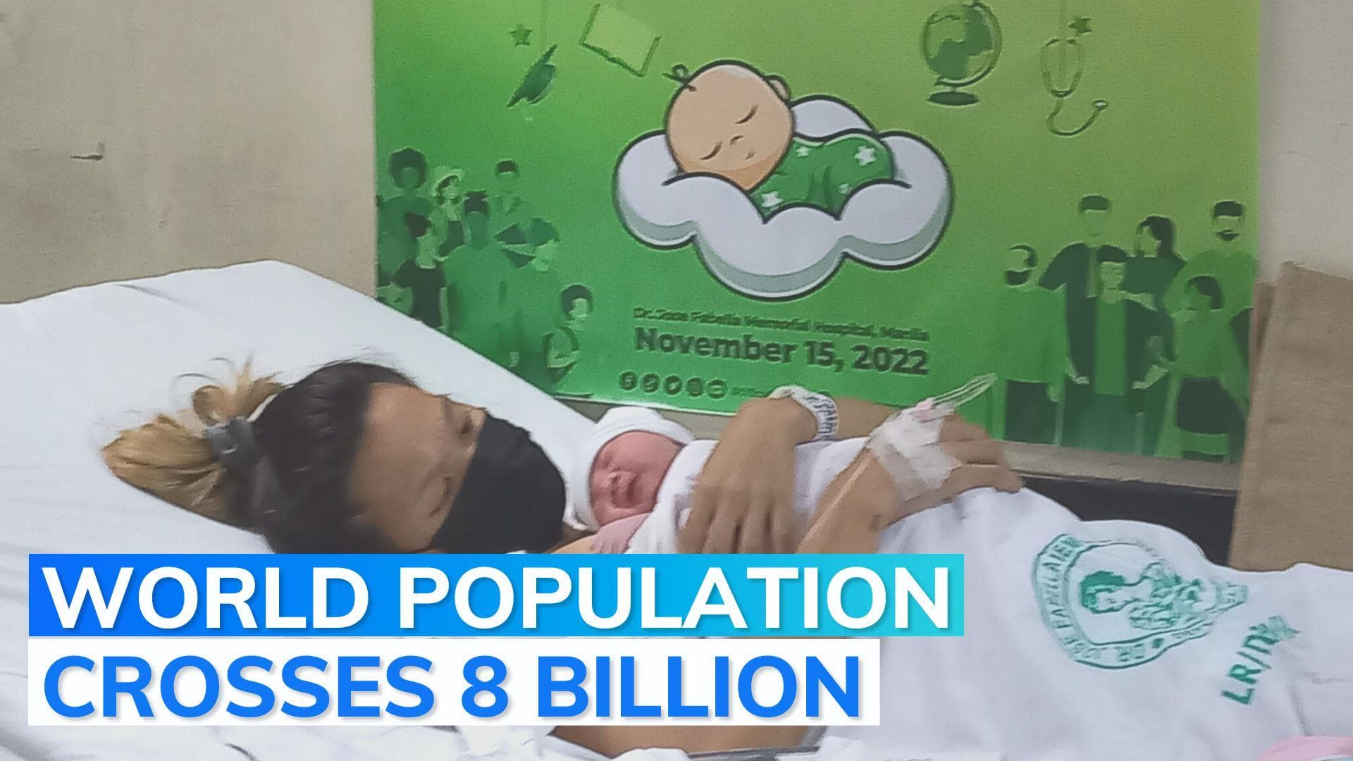 Manila welcomes world's 'eight billionth' baby