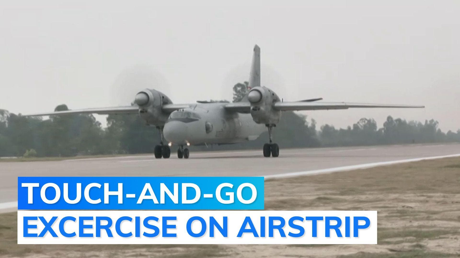 Watch: Indian Air Force fighter jets land on Purvanchal Expressway