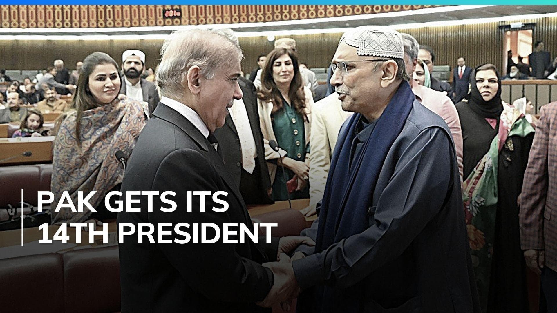 Asif Ali Zardari elected as Pakistan's president again  