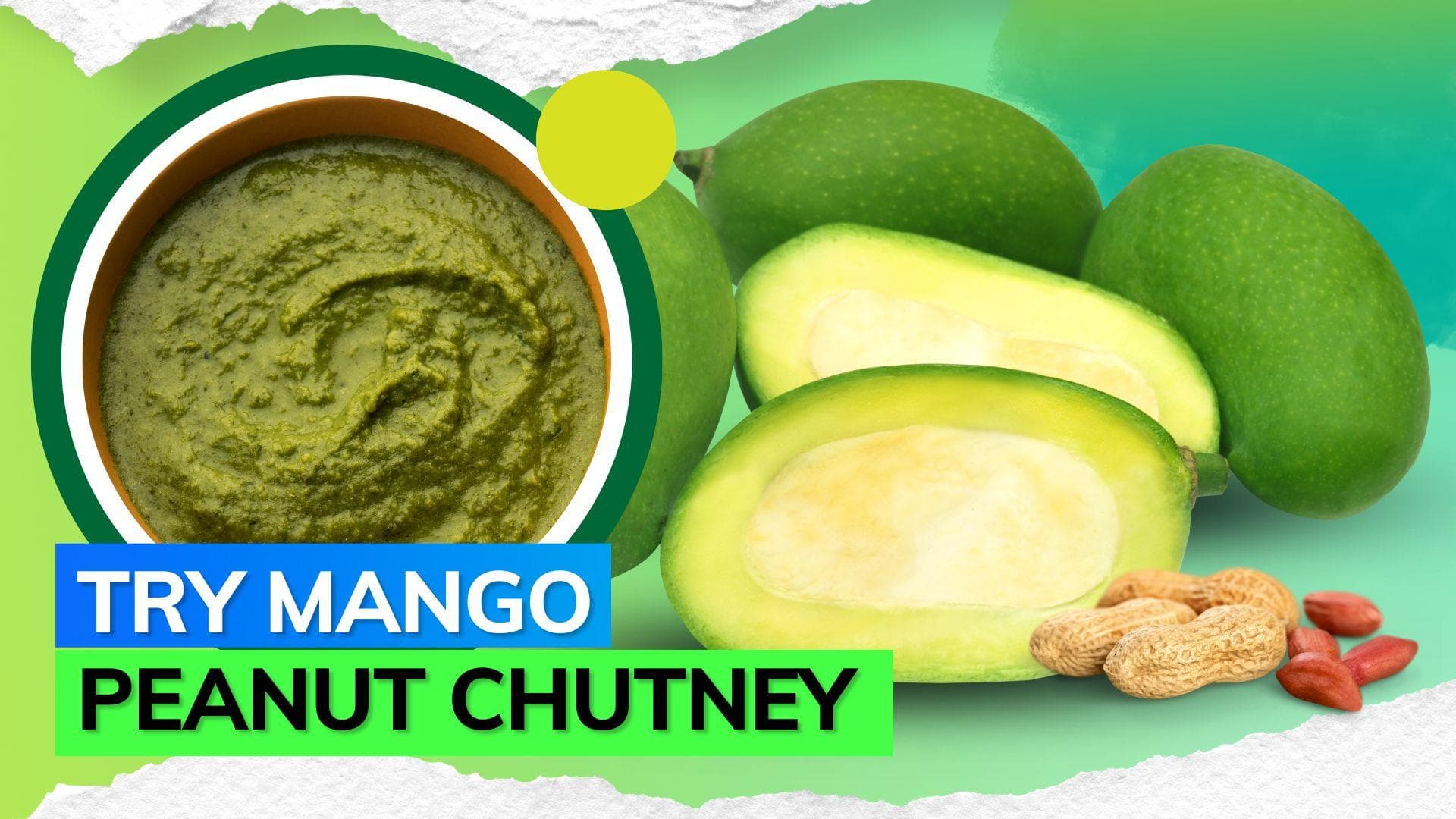 Easy peasy mango peanut chutney recipe you can try this summer 