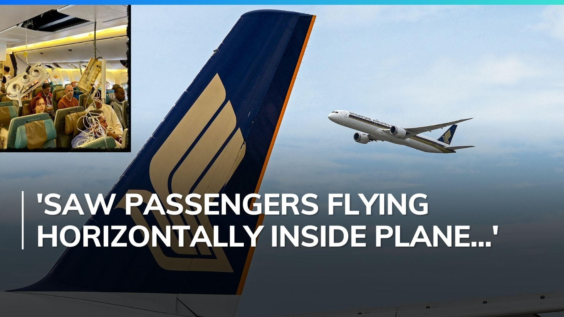 'Heads smashed into plane's ceiling': Passengers recall deadly Singapore-bound flight ordeal