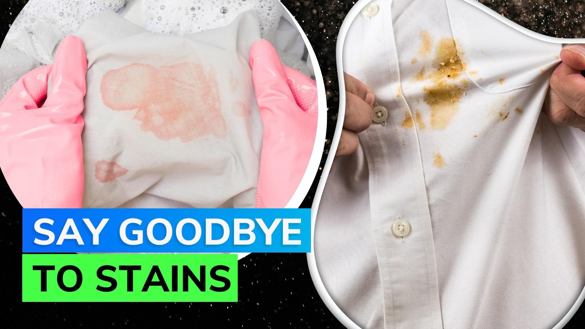 Easiest and natural DIY solution to remove stubborn stains from clothes  