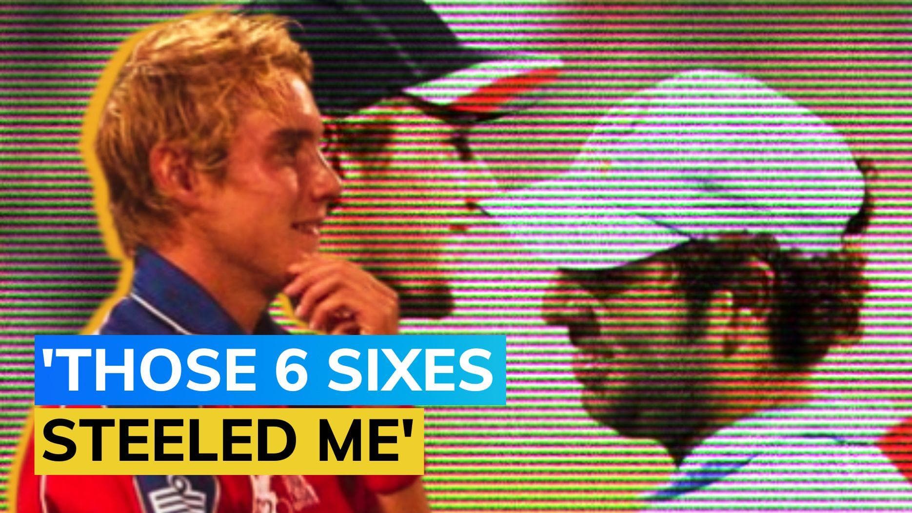 Stuart Broad credits Yuvraj Singh for turning him into a competitor
