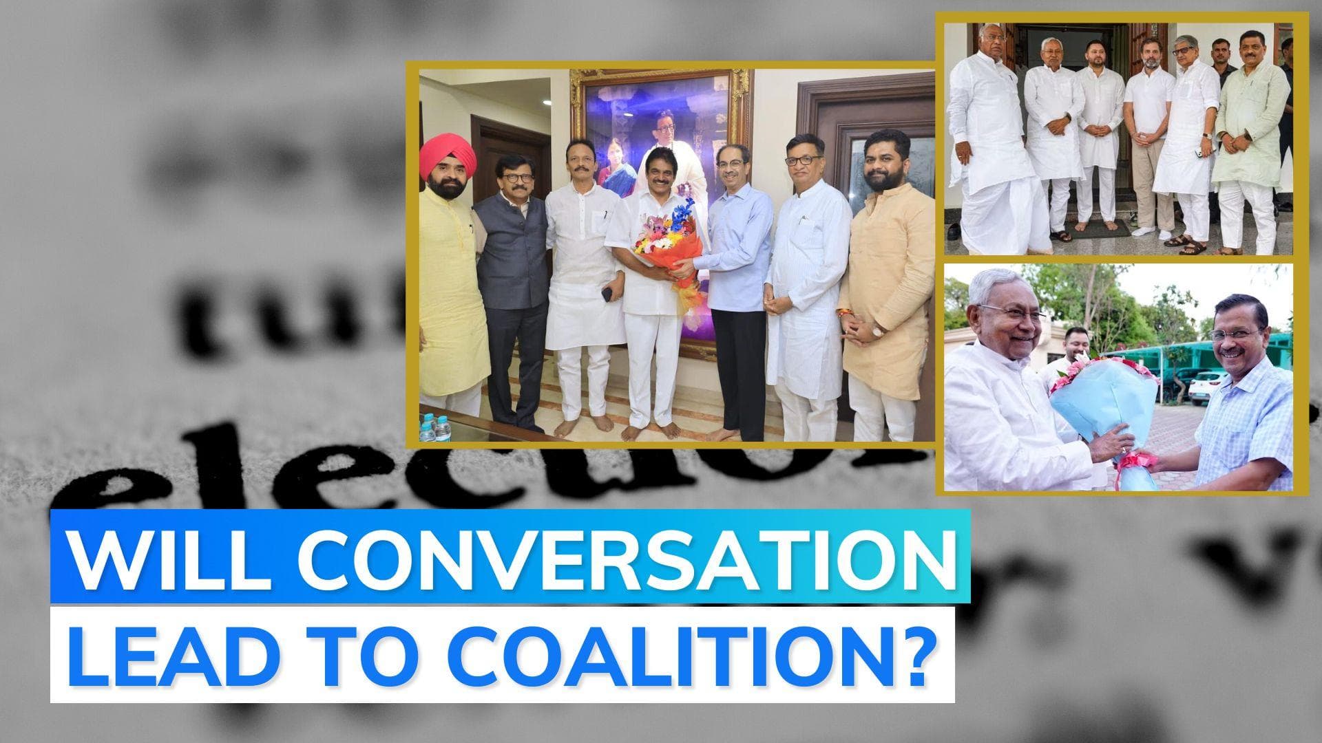 Congress, Shiv Sena (UBT) leaders meet days after Kharge, Rahul's Opposition meet