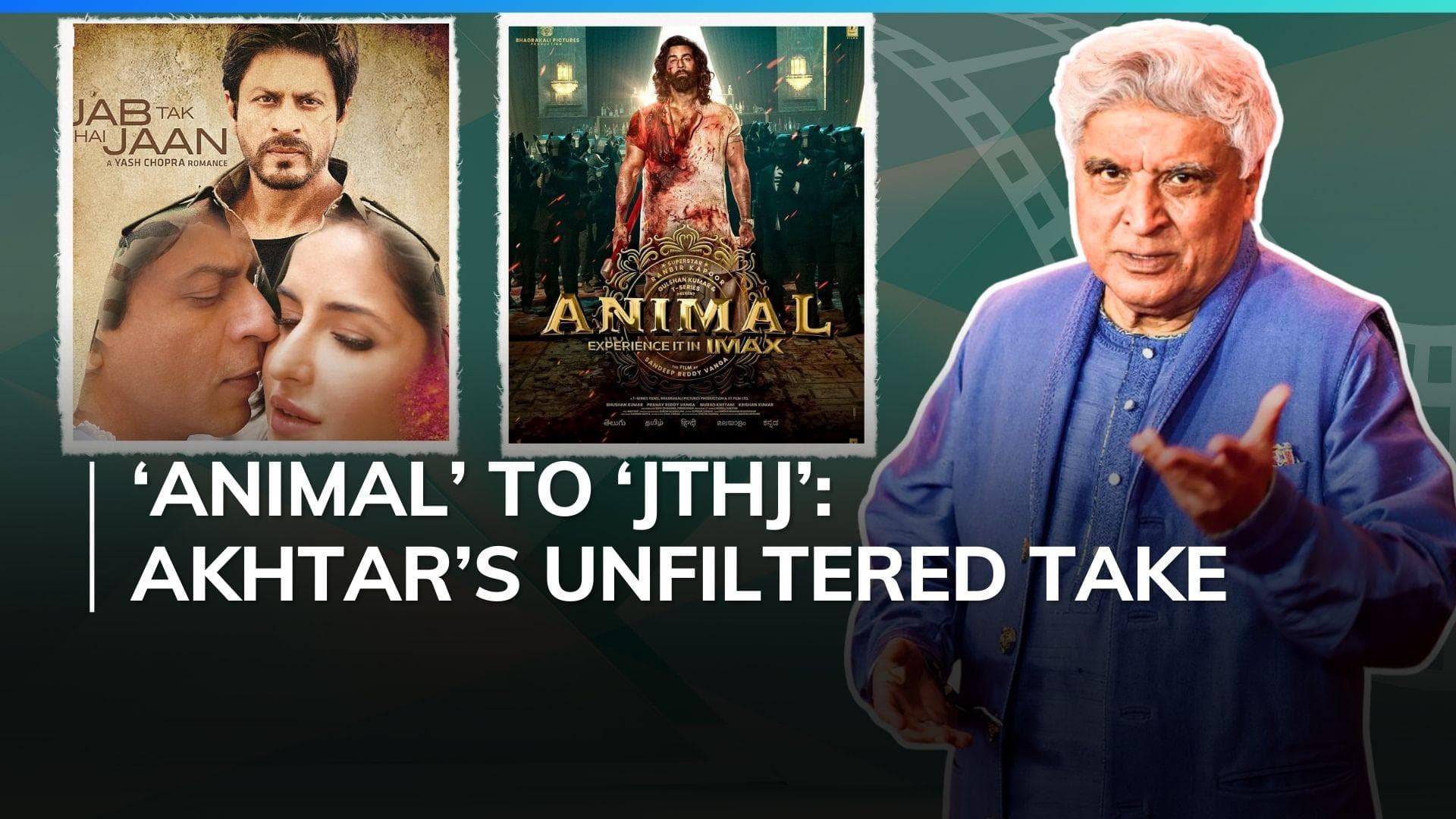 Javed Akhtar takes a dig at Ranbir Kapoor starrer ‘Animal’, slams Yash Chopra’s film's take on feminism 