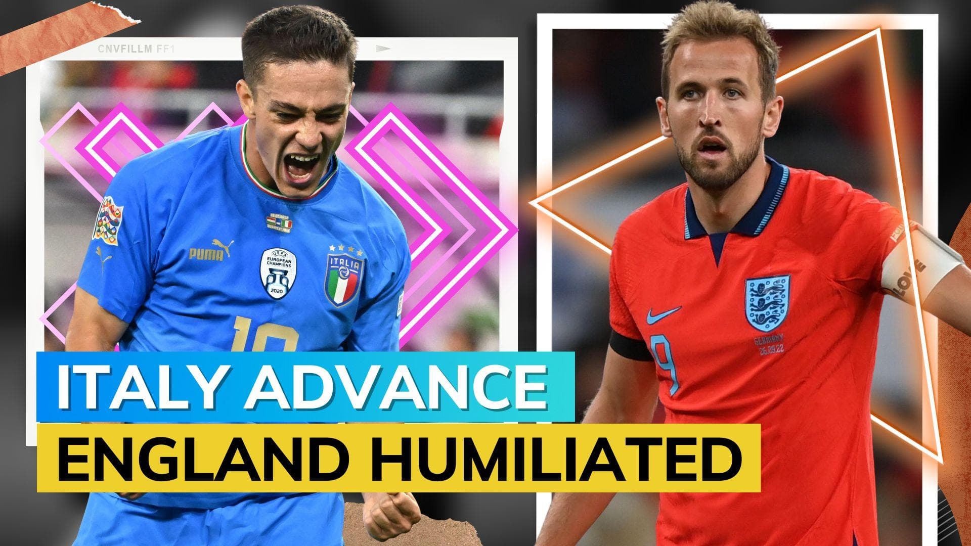 Nations League: Italy advance to final four, England end campaign without a win