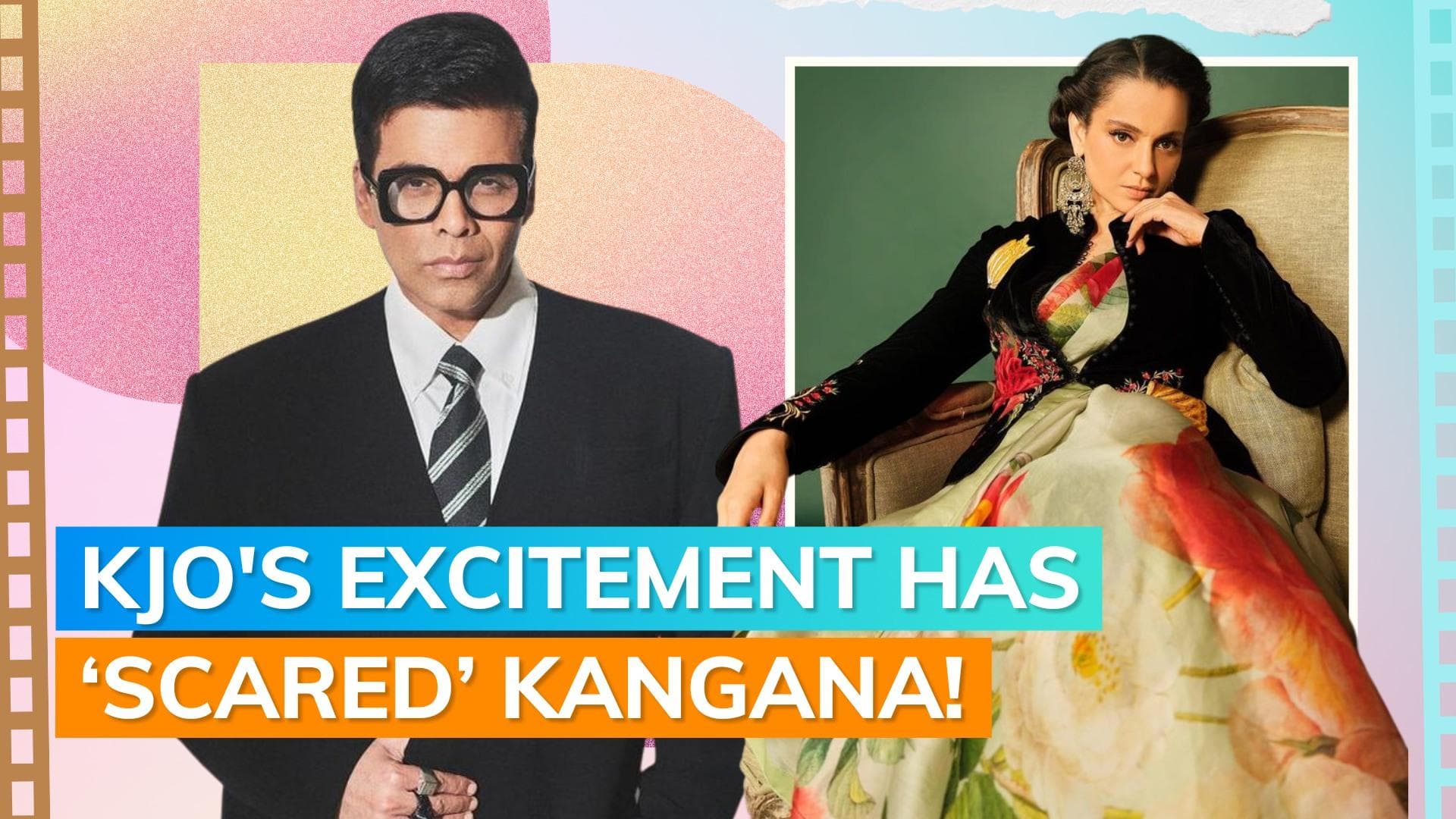 Kangana Ranaut reacts to Karan Johar being excited for 'Emergency'