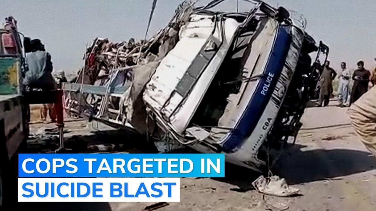 Blast in Pakistan's Balochistan, 9 policemen killed