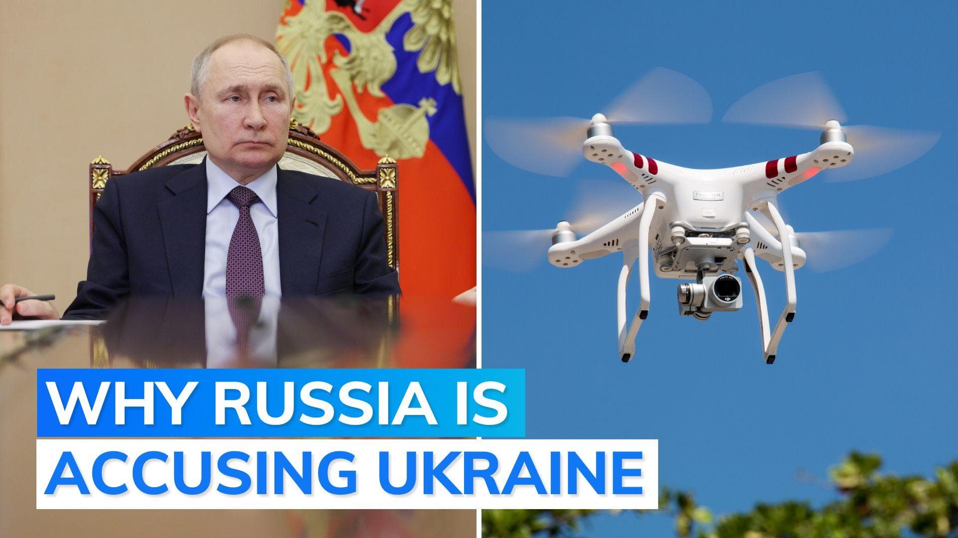 Russia claims assassination attempt on Putin by Ukraine