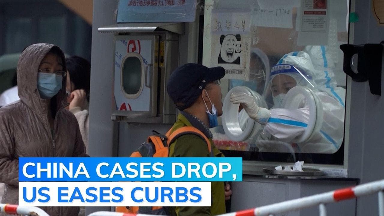 US to relax Covid testing rules for travellers from China