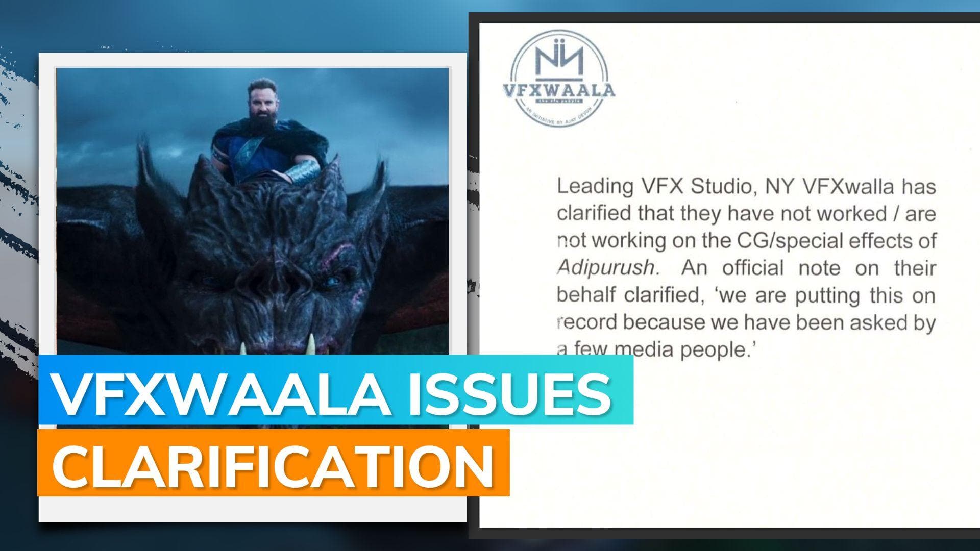 ‘Adipurush’: VFXwaala distances itself from Prabhas's movie, says they're not a part of Om Raut's film