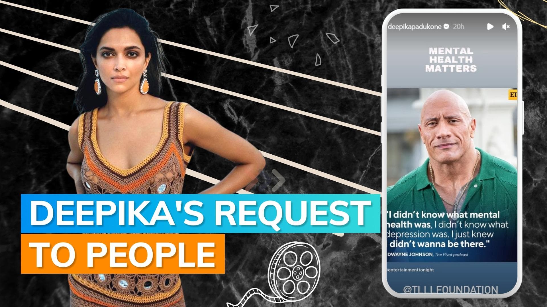 Deepika Padukone says ‘Mental Health Matters’ as Dwayne Johnson opens up about his fight with depression