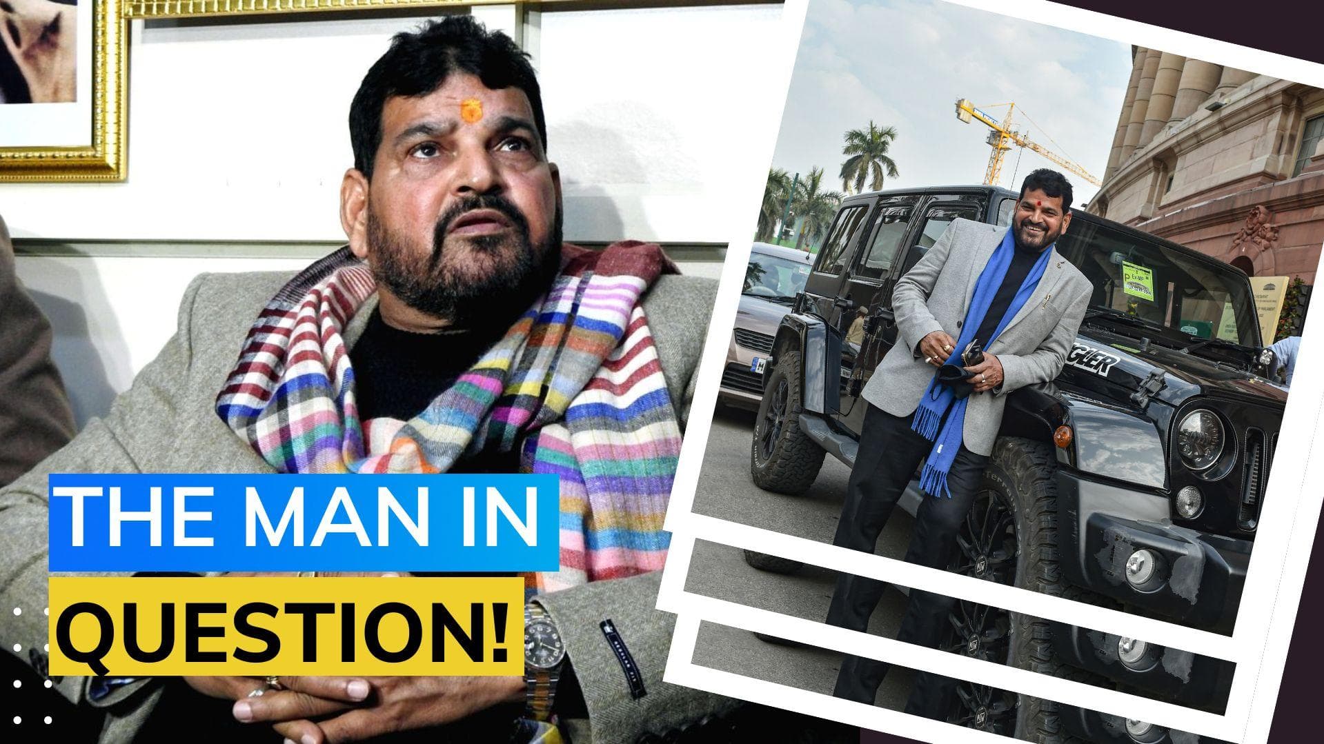 Who is Brijbhushan Sharan Singh? WFI chief & BJP MP accused of sexual harassment