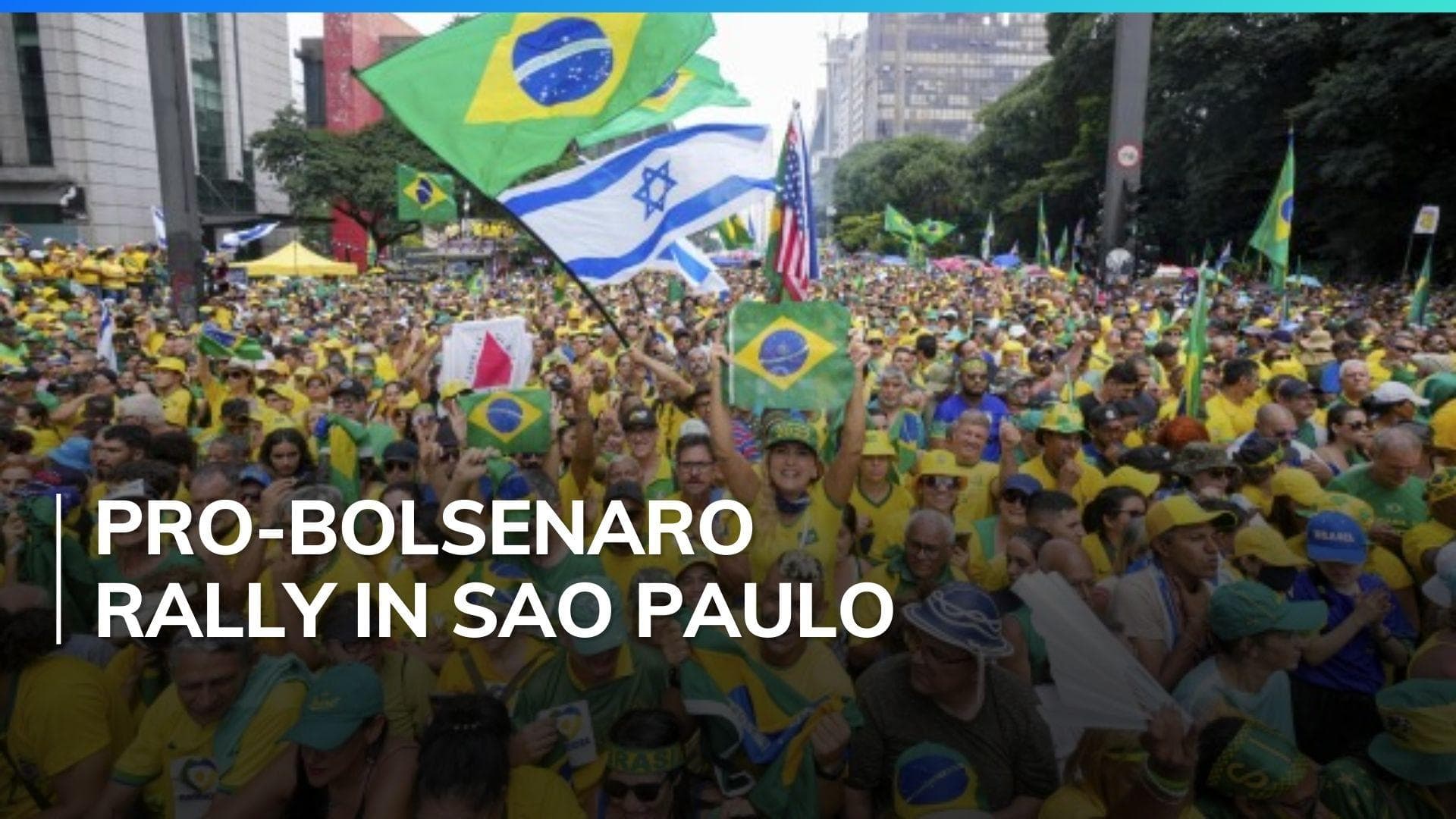 Massive protests in Brazil as Bolsonaro faces possible jail term 