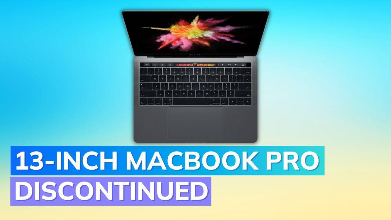 Apple discontinues 13-inch MacBook Pro; M3 14-inch now the base model
