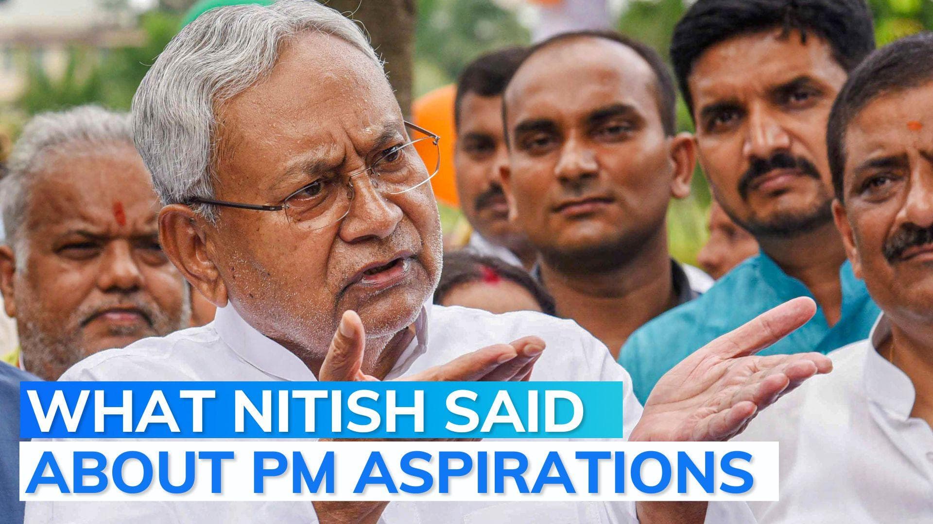 Nitish Kumar: no ambition to be India's Prime Minister