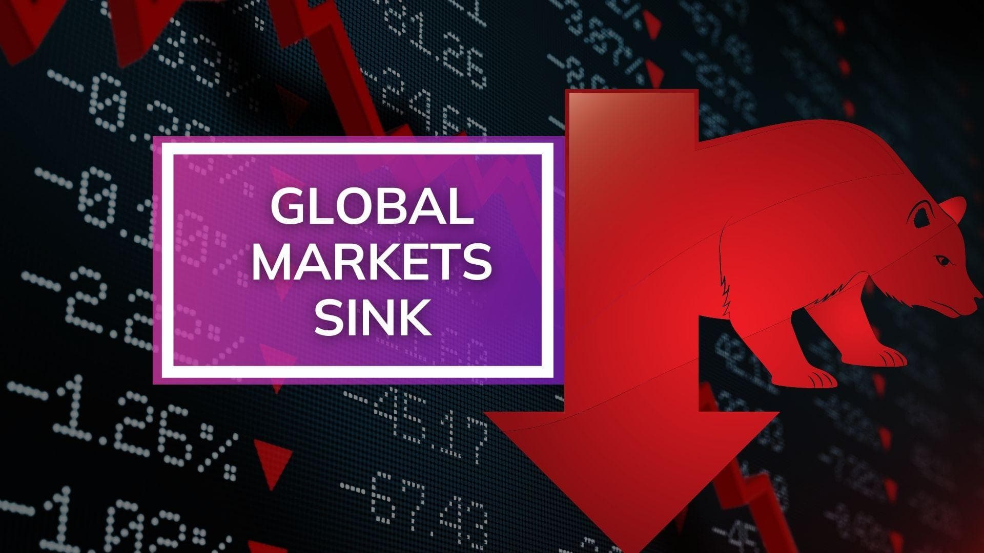 Wall Street Collapses: Nasdaq down 4%, S&P500 lowest in a year, Bitcoin falls over 10% in overnight trade