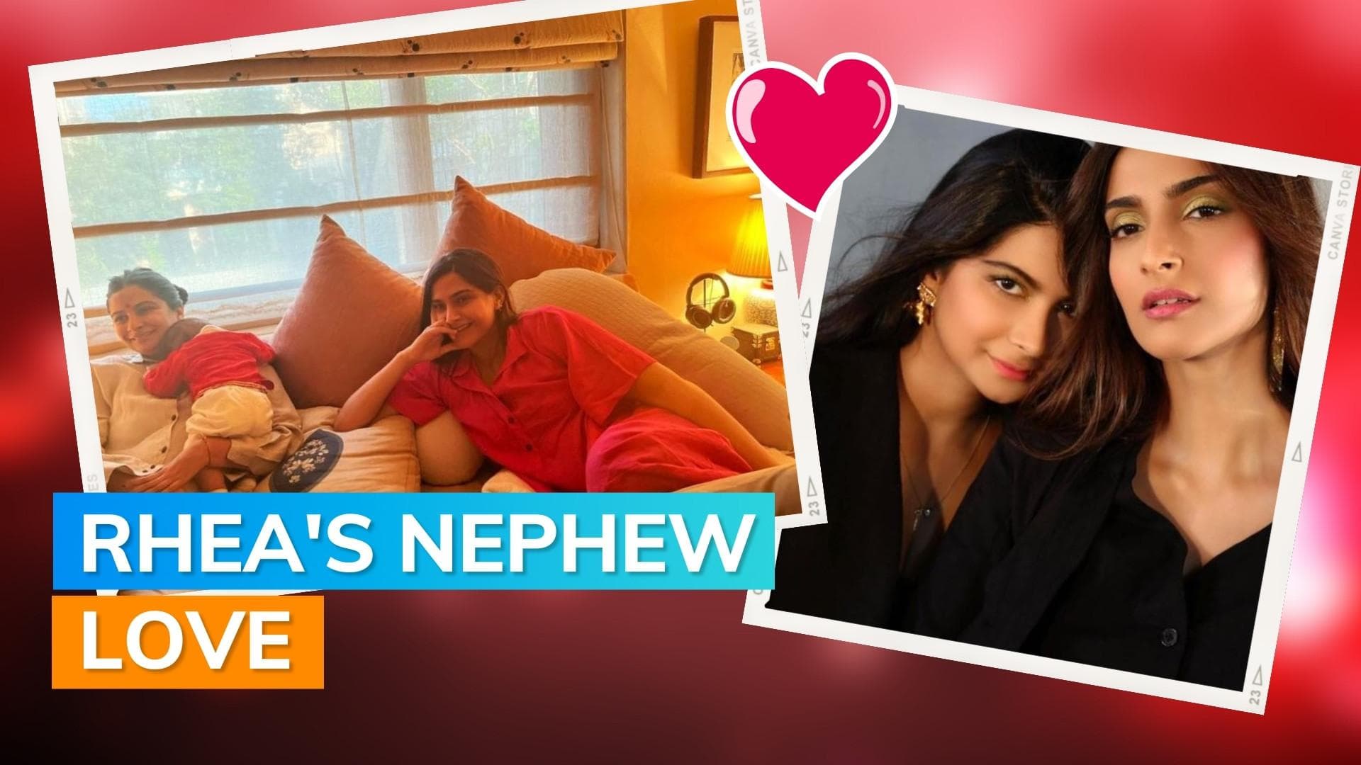 Rhea Kapoor shares picture with nephew Vayu Kapoor Ahuja, sister Sonam Kapoor Ahuja