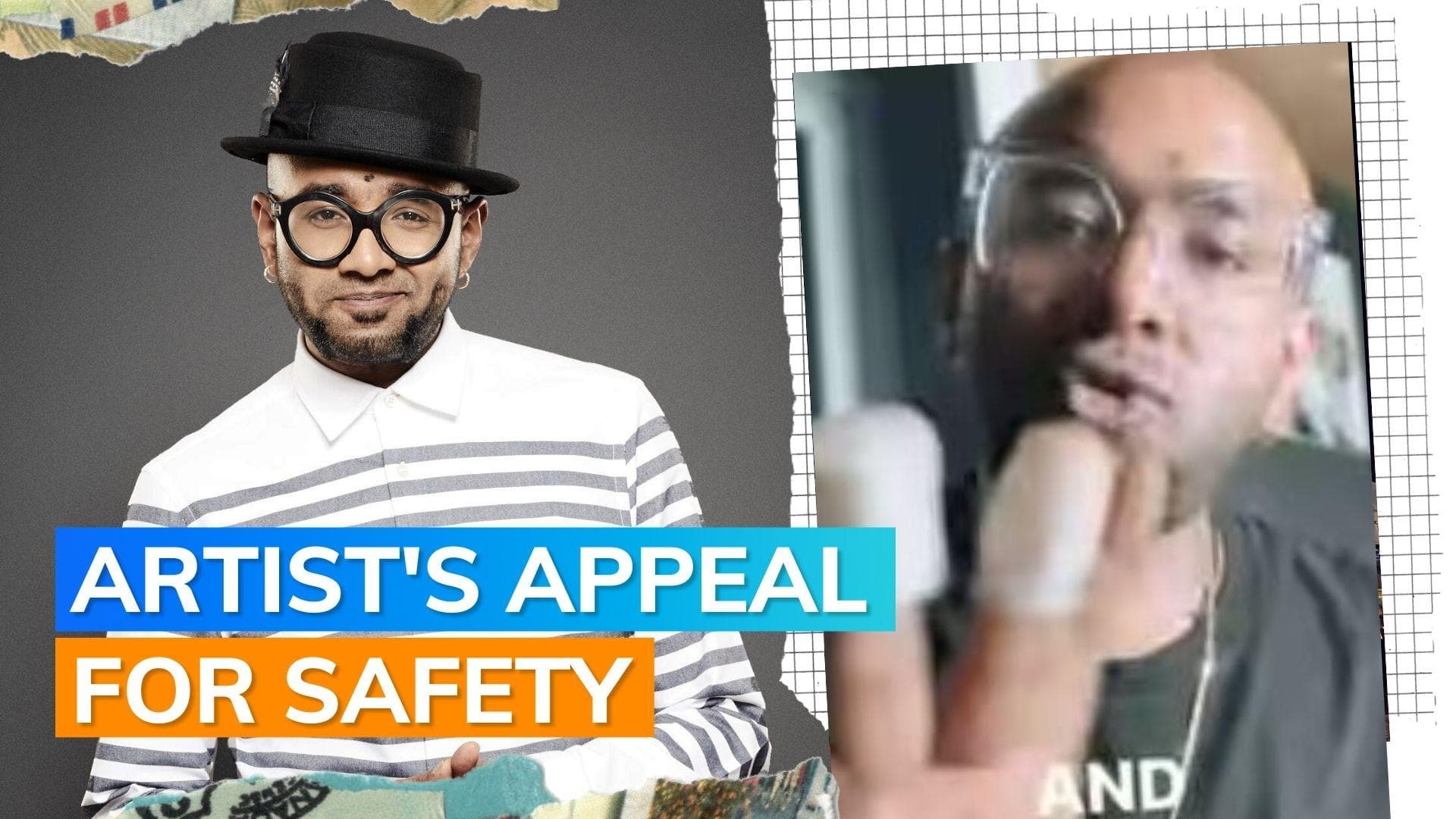 On camera: Singer Benny Dayal injured after getting hit by drone at college fest in Chennai